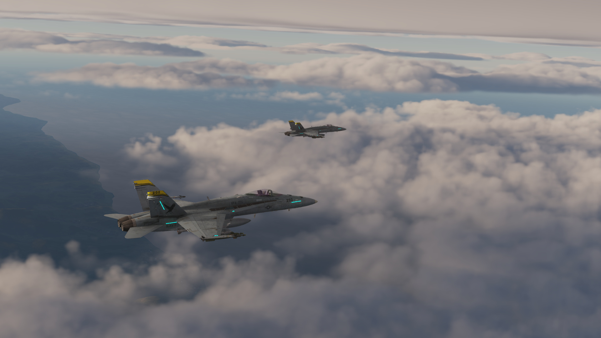 F/A-18 Formationsflug